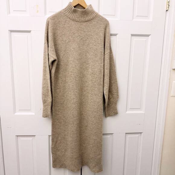 Michaela Greg Gia Dress in Oatmeal - Picture 5 of 11